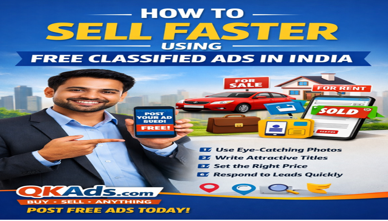 Step-by-Step Guide to Sell Faster on QKAds