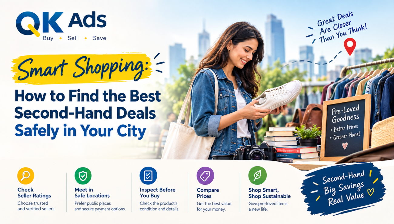 Smart Shopping: How to Find the Best Second-Hand Deals Safely in Your City