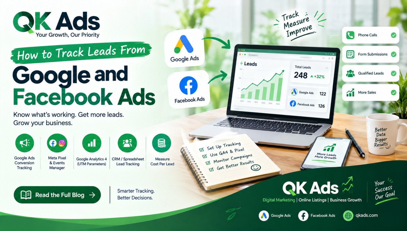 How to Track Leads From Google and Facebook Ads