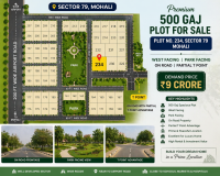 500 Gaj Residential Plot for Sale in Sector 79 I Mohali