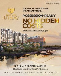 3BHK to 6BHK Luxury Flats for Sale at Green Lotus Utsav I Zirakpur