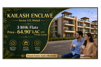 Premium 3BHK Flats in Sector 115, Mohali I Kailash Enclave