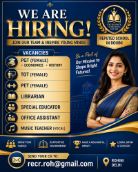 require qualified and experienced female candidates