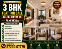 3 BHK Flat for Sale | GH-36, Sector 20, Panchkula